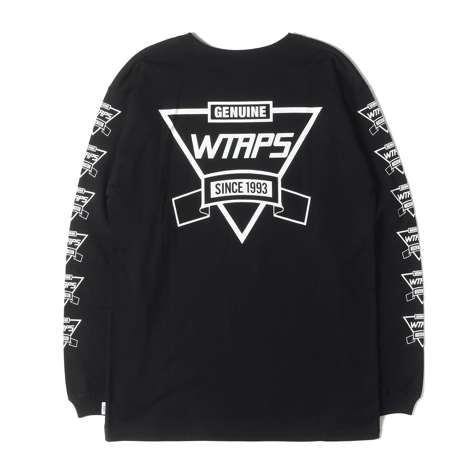 ★WTAPS 241ATDT-CSM14 ロングスリーブTシャツ黒　XL★ WTAPSロングスリーブ新作S黒 【公式通販】