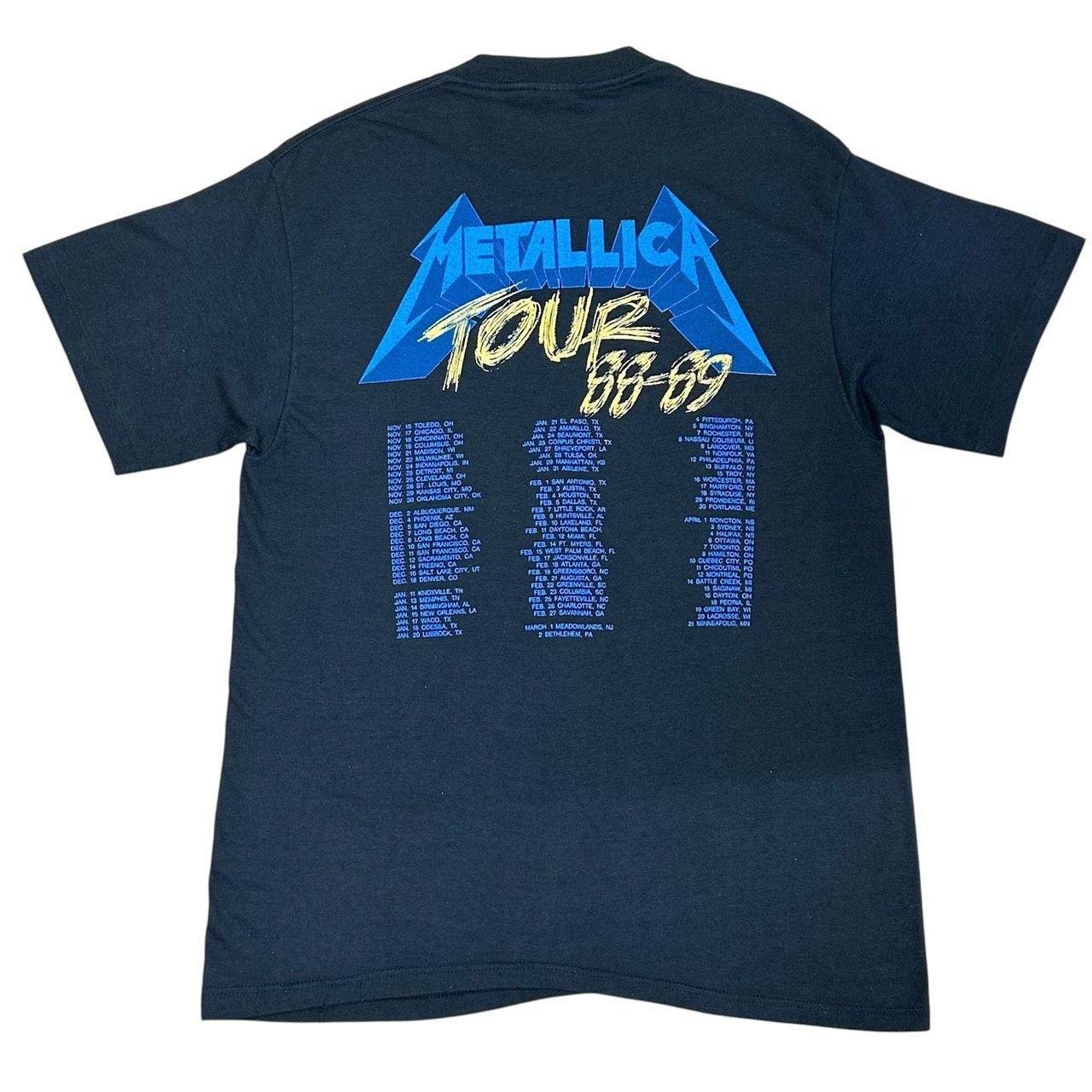 METALLICA メタリカ 80s …And Justice For All バンドT XL ブラック 