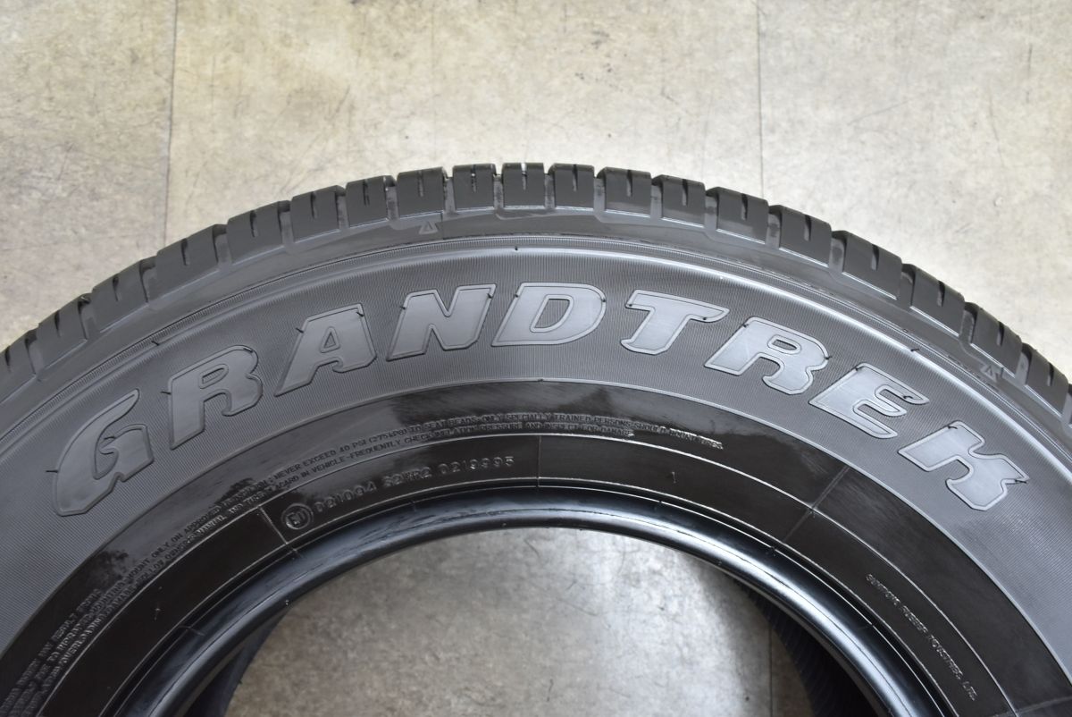2025年製 新車外し】ダンロップ グラントレック AT23 265/70R16 タイヤ
