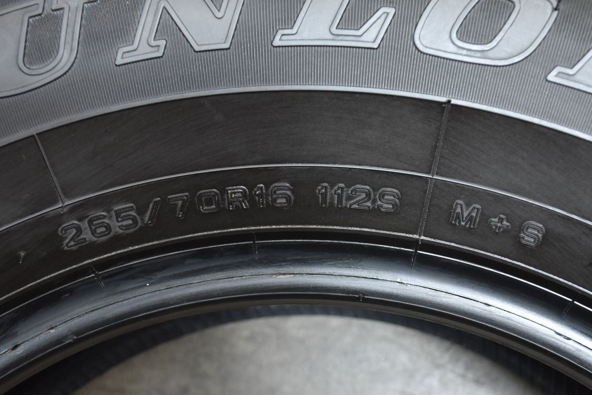 2025年製 新車外し】ダンロップ グラントレック AT23 265/70R16 タイヤ