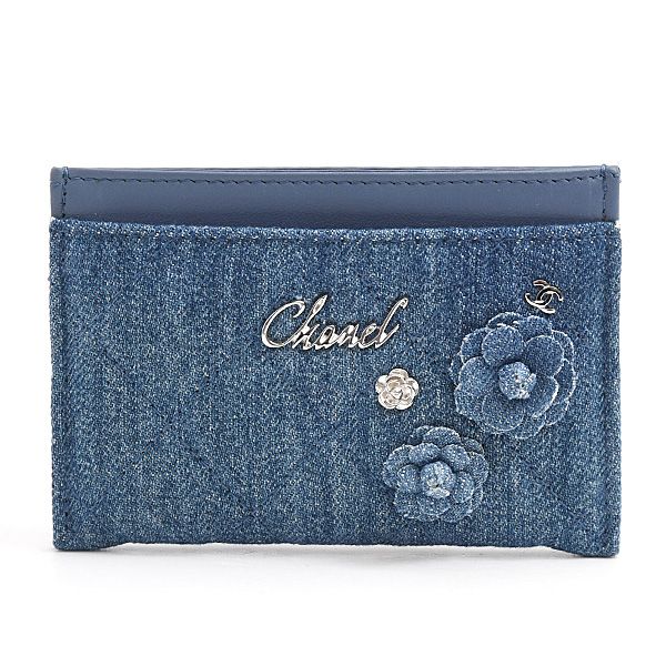 CHANEL(シャネル) カメリア カードケース・名刺入れ(レディース ｶﾒﾘｱ