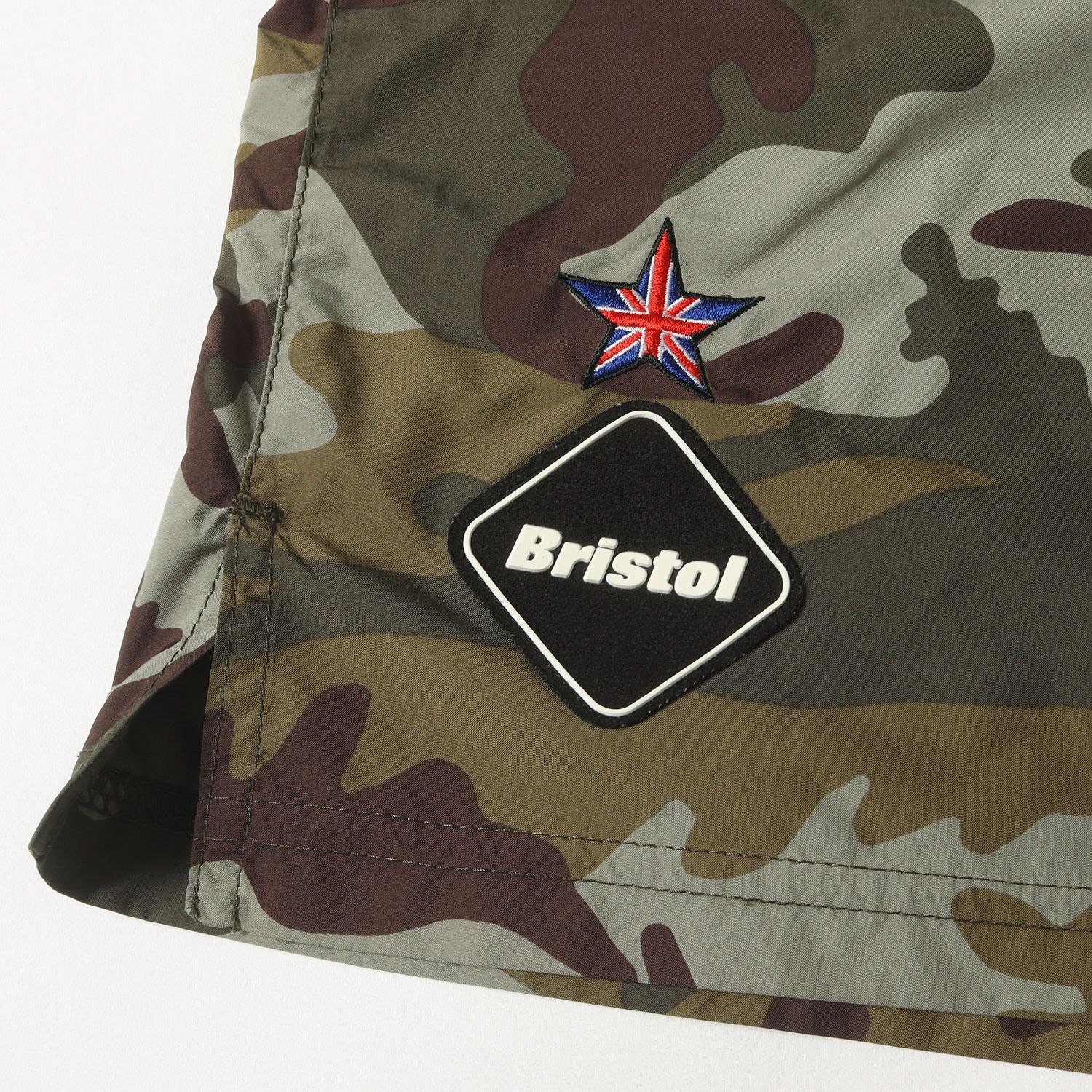 新品タグ付き　Bristol 迷彩 XL ショートパンツ F.C.Real Bristol エフシーレアルブリストル パンツ サイズ:S / NIKE