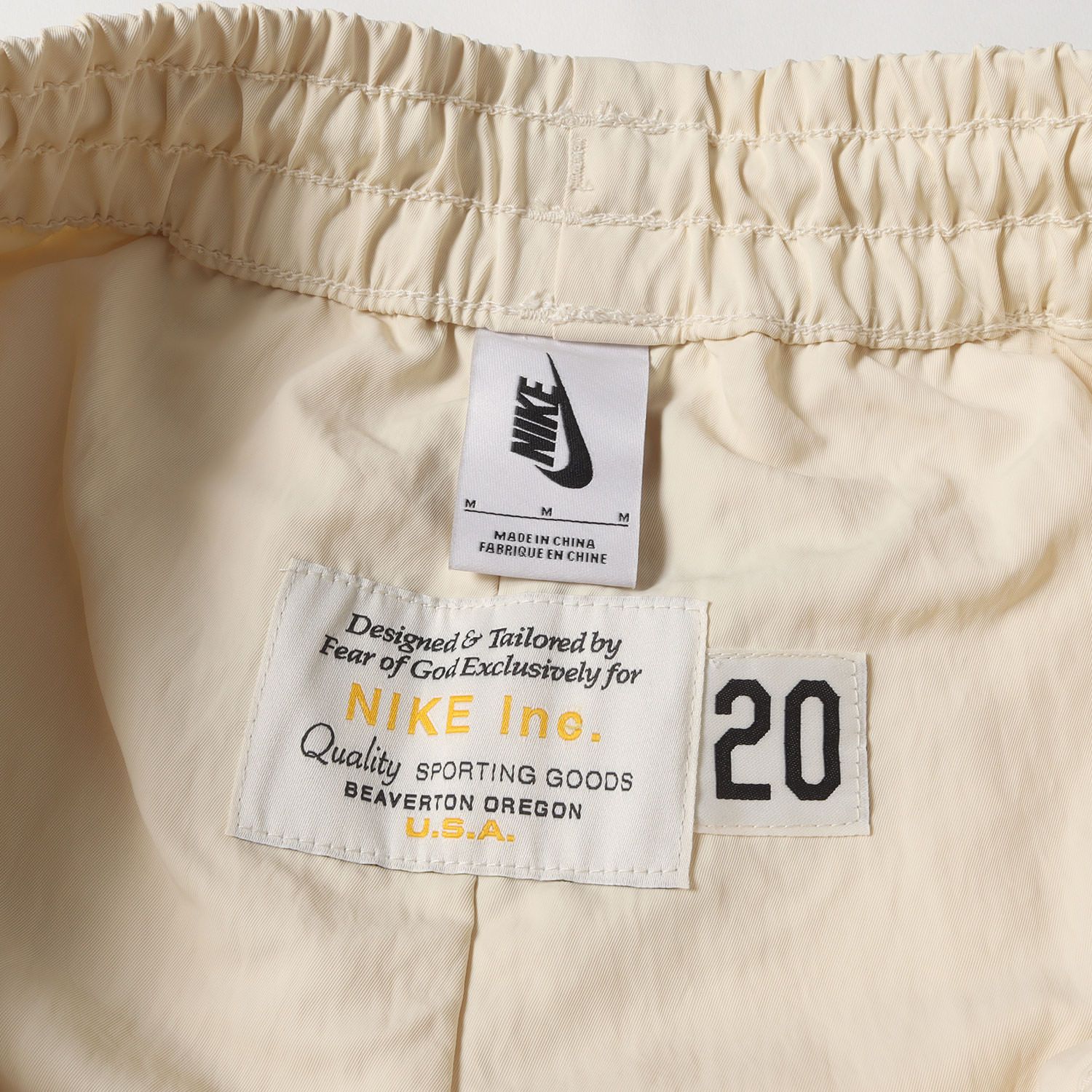 美品】FEAR OF GOD フィアオブゴッド パンツ サイズ:M / 20AW NIKE NBA 