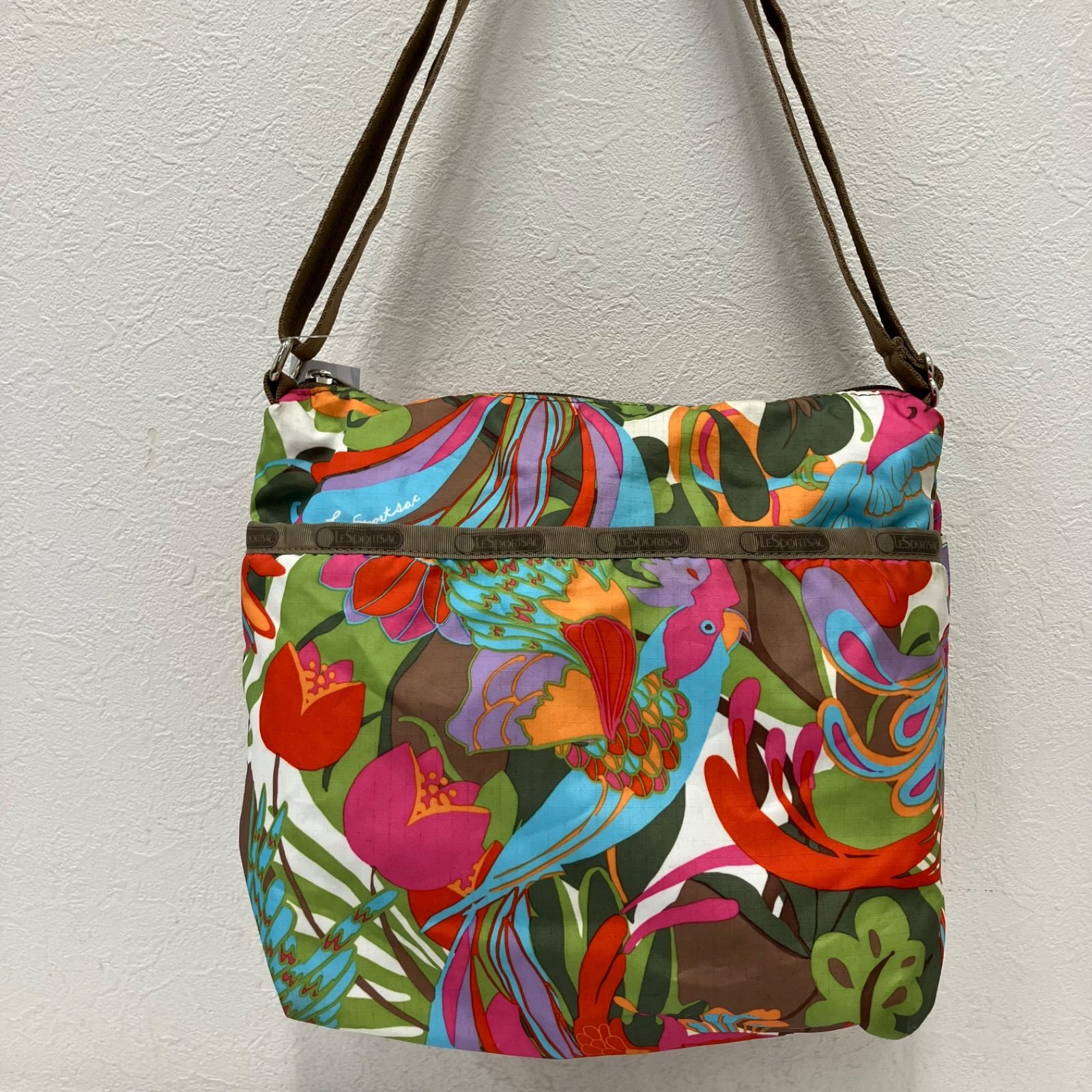 436 LeSportsac レスポートサック ショルダーバッグ カラフル マルチ 
