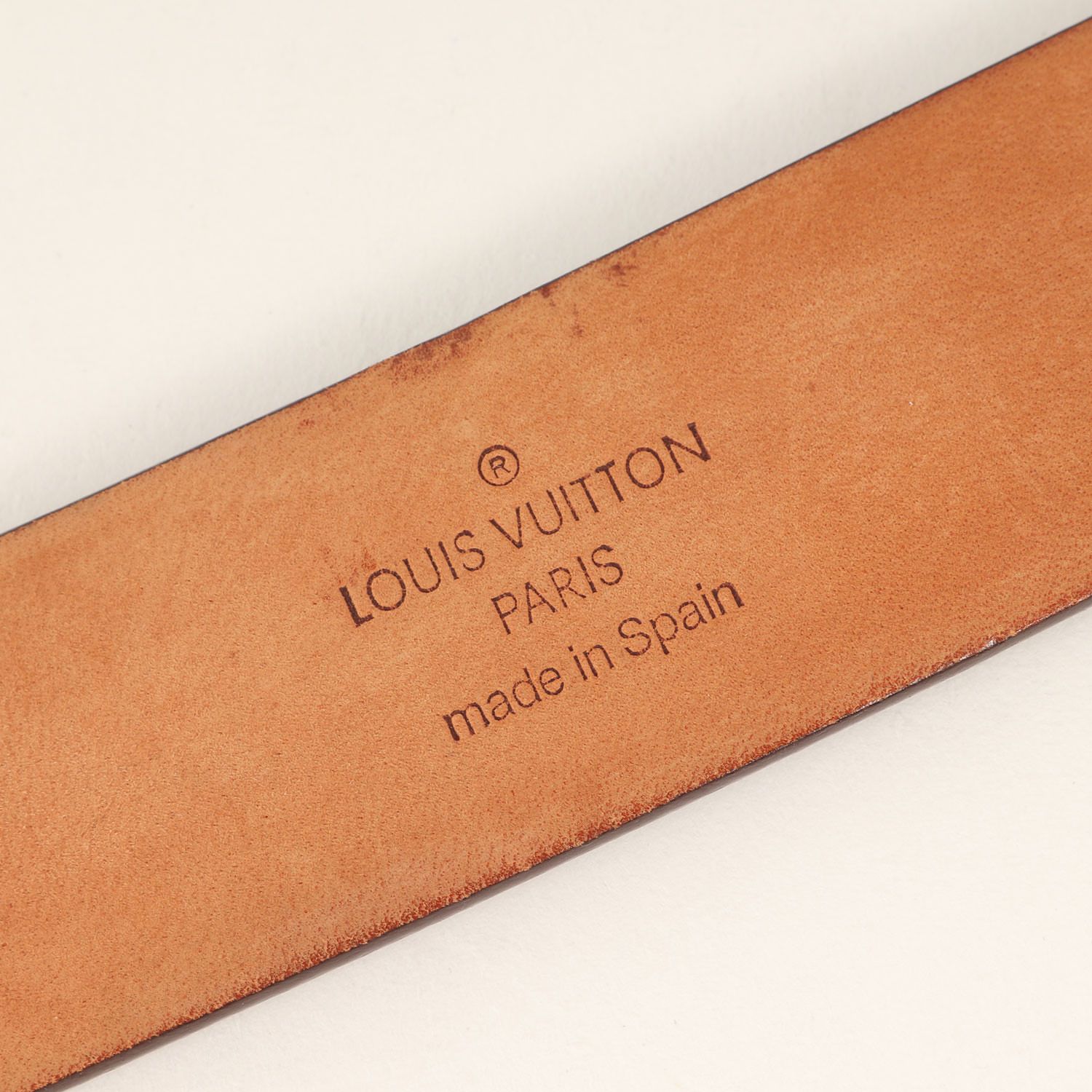 LOUIS VUITTON ルイヴィトン ベルト / モノグラム サンチュール キャレ