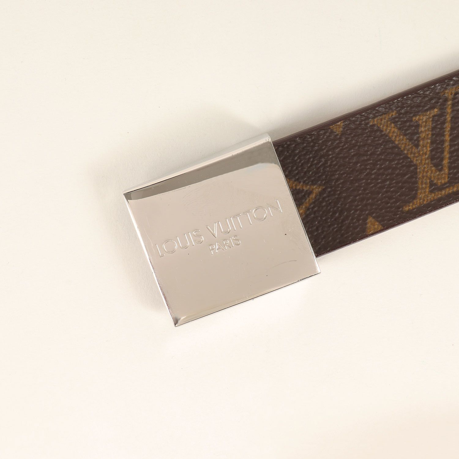 LOUIS VUITTON ルイヴィトン ベルト / モノグラム サンチュール キャレ