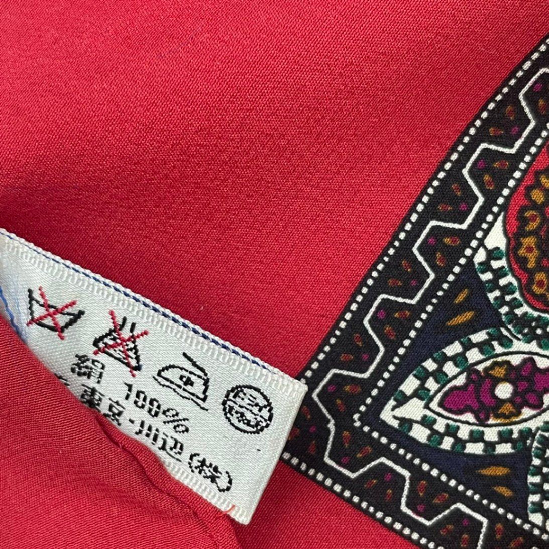 極美品 YVES SAINT LAURENT イヴサンローラン スカーフ シルク