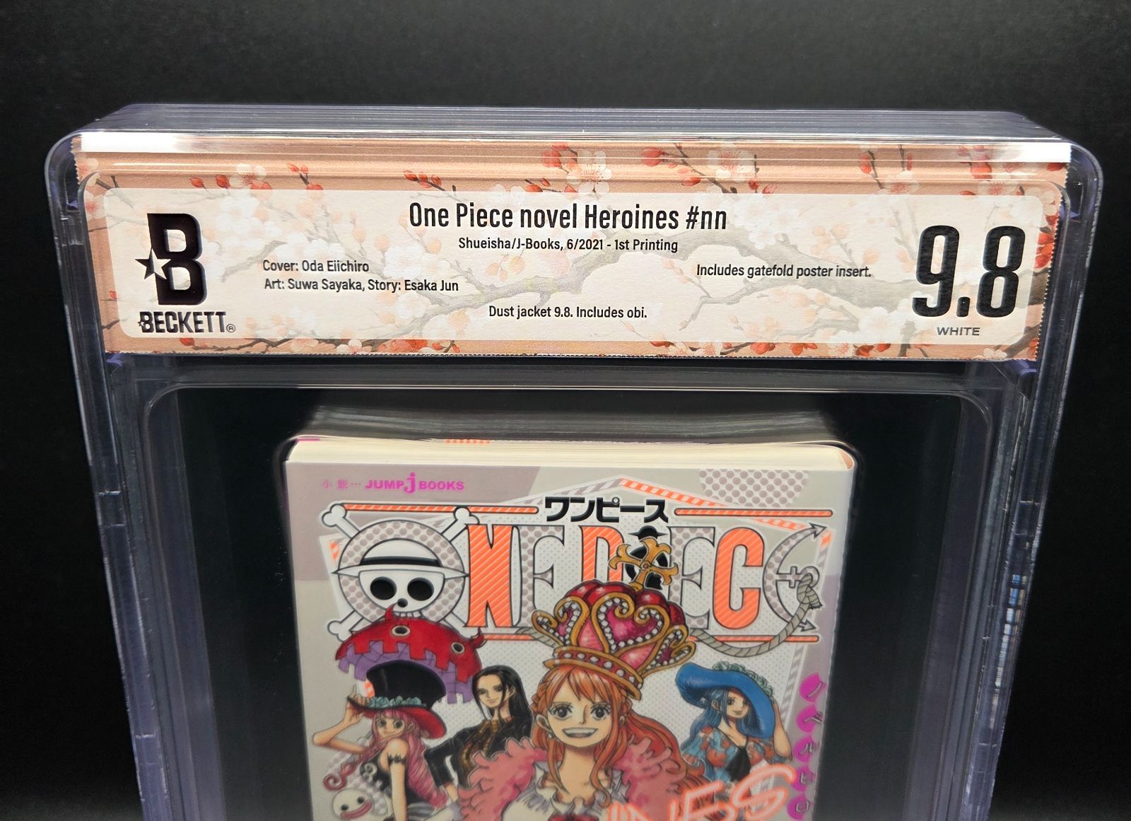 BGS 9.8 ONE PIECE Heroines Novel ワンピース ヒロインズ 初版 1st