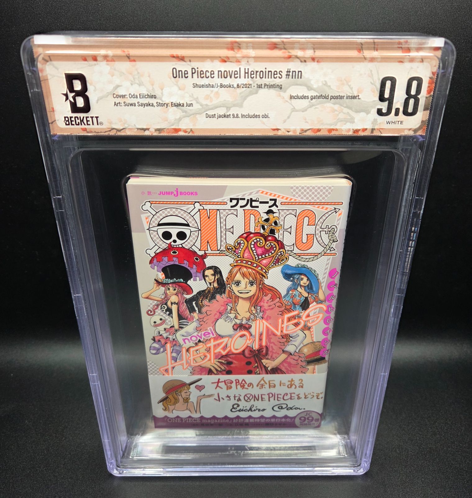 BGS 9.8 ONE PIECE Heroines Novel ワンピース ヒロインズ 初版 1st 