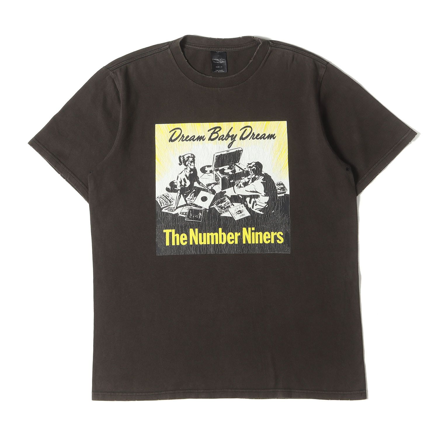 NUMBER(N)INE04SSドリーム期 スカルTシャツ　BLACK NUMBER (N)INE ナンバーナイン Tシャツ サイズ:3 / 04SS ドリーム期