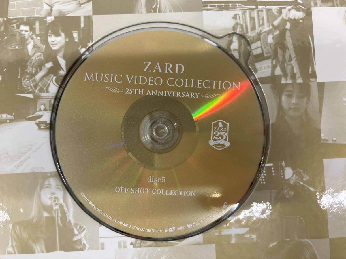 1 5DVD ZARD MUSIC VIDEO COLLECTION 25th MUSIC VIDEO COLLECTION