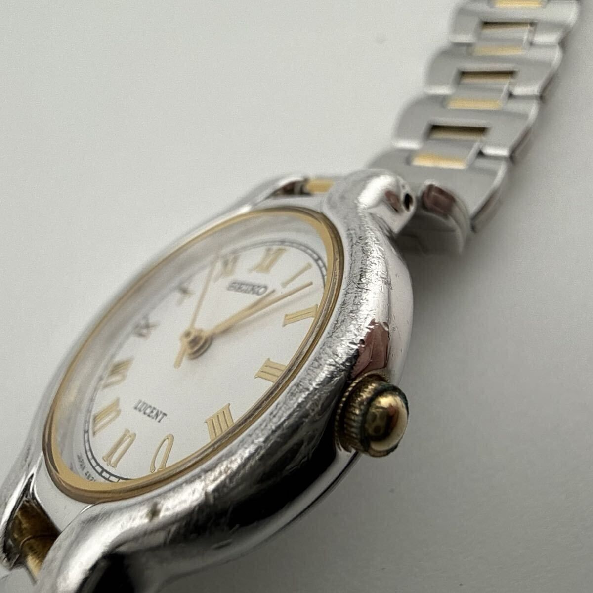 SEIKO 4N21-0820 セイコー LUCENT ルーセント クォーツ レディース 