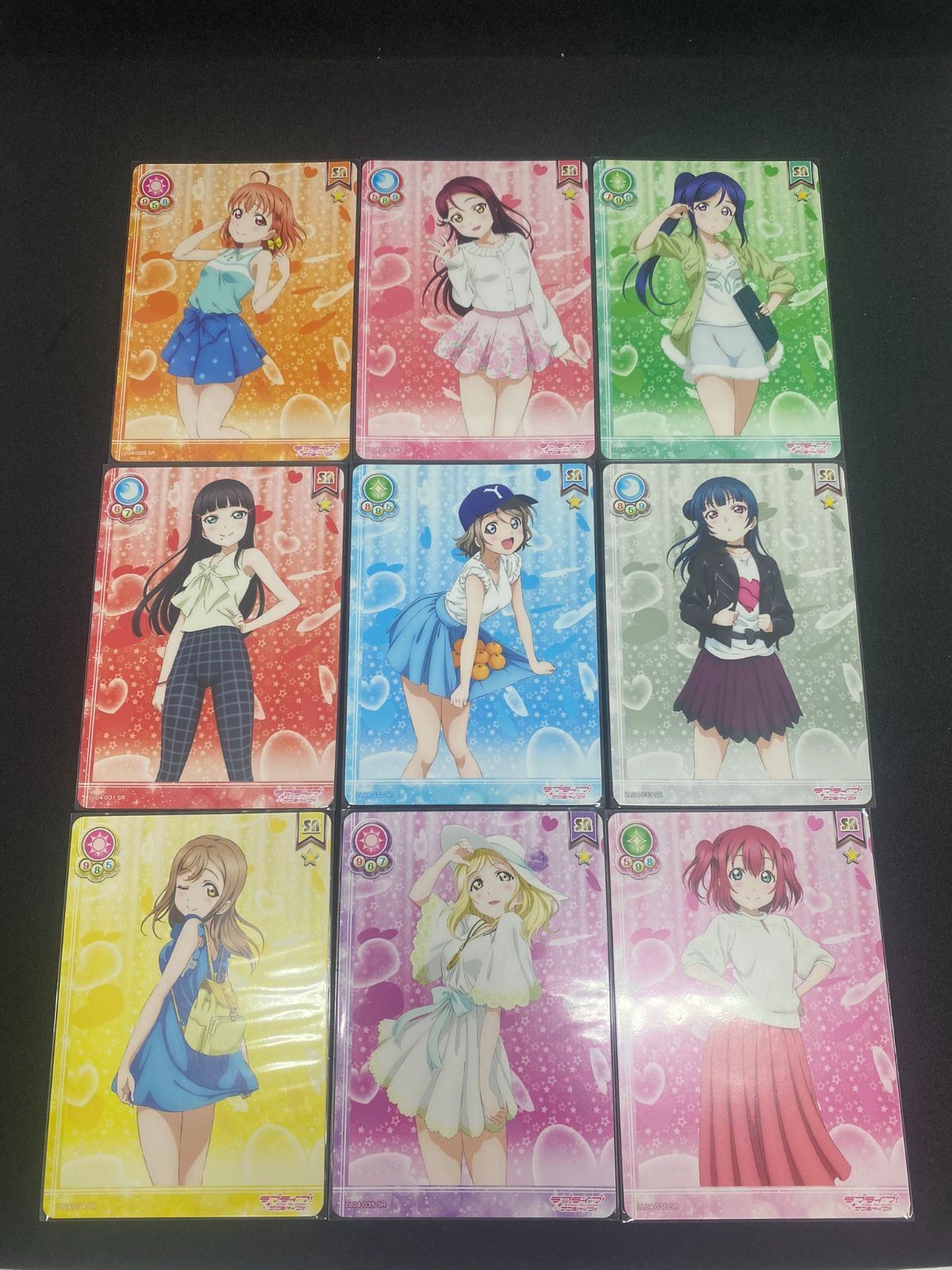 ラブライブ　スクコレ　Aqours　SR　まとめ売り ラブライブ スクコレ Aqours SR 9種セット - メルカリ