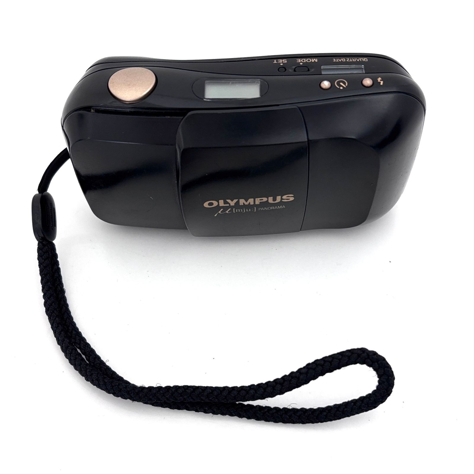 【完動品】OLYMPUS μ panorama フィルムカメラ 動作確認済み μ PANORAMA OLYMPUS オリンパス ZOOM ミュー フィルムカメラ Olympus μ