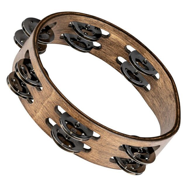MEINL Percussion マイネル タンバリン Compact Wood Tambourine CTA2WB コンパクト ウッド タンブリン 【国内正規品】