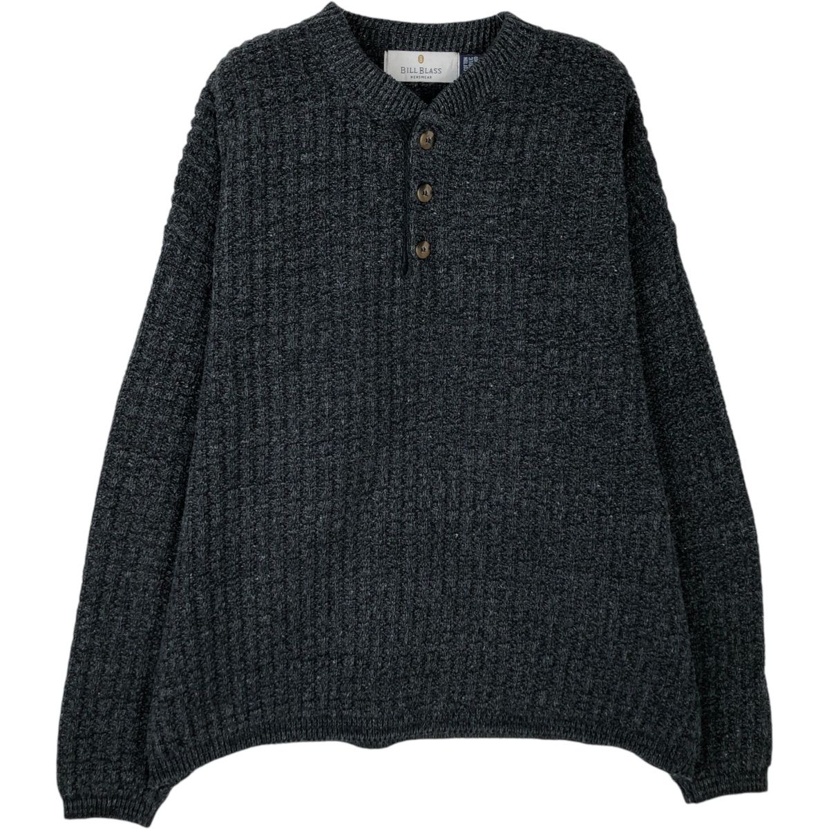 USA製 古着 BILL BLASS コットンニットセーター USA製 メンズM相当 