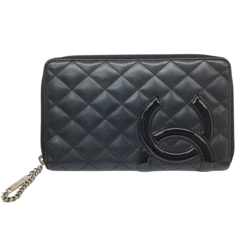 CHANEL【シャネル】オーガナイザー ラウンドファスナー長財布