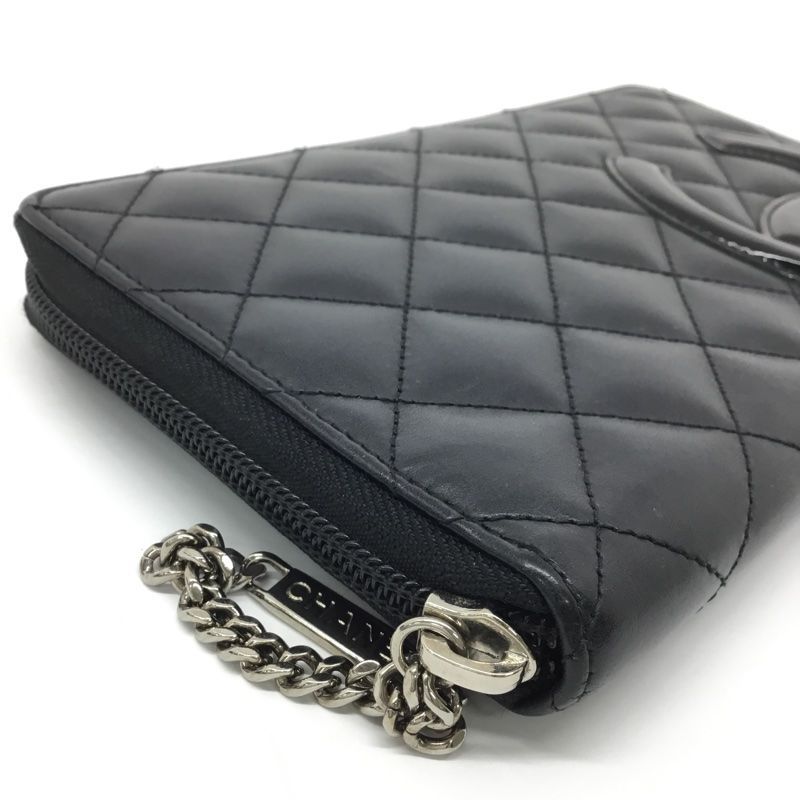 CHANEL【シャネル】オーガナイザー ラウンドファスナー長財布