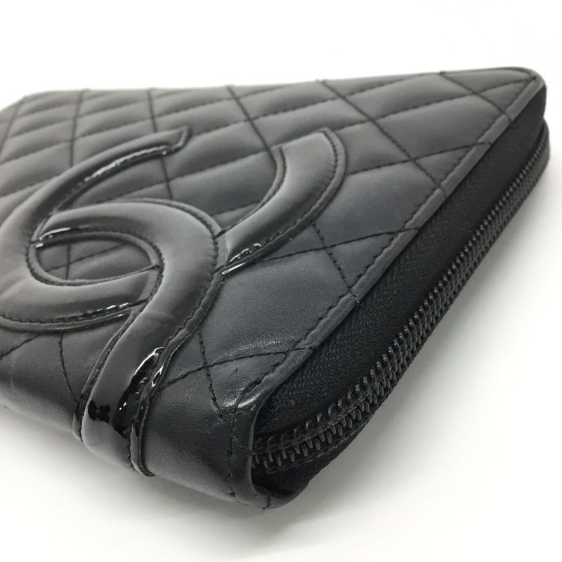 CHANEL【シャネル】オーガナイザー ラウンドファスナー長財布