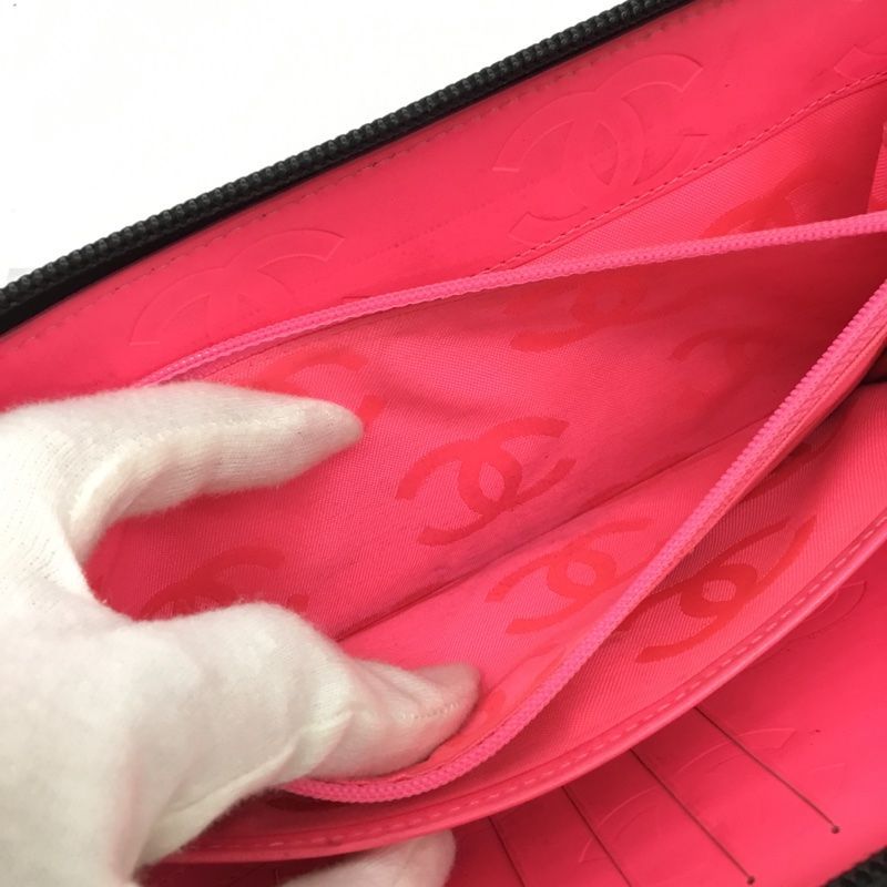 CHANEL【シャネル】オーガナイザー ラウンドファスナー長財布 