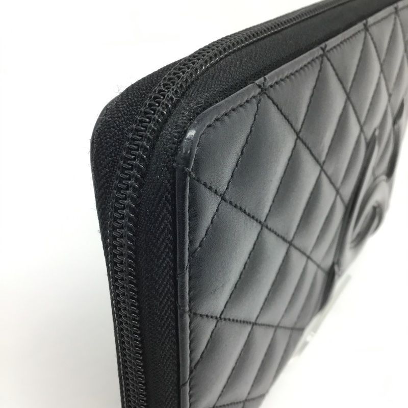 CHANEL【シャネル】オーガナイザー ラウンドファスナー長財布