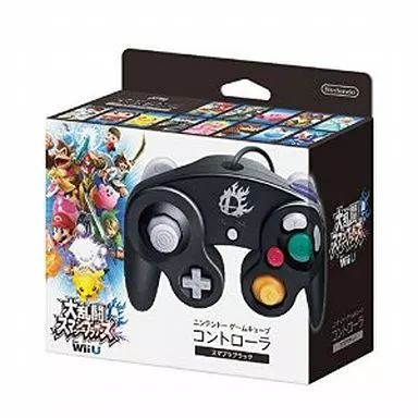 【中古】WiiUハード ニンテンドーゲームキューブコントローラ スマブラブラック