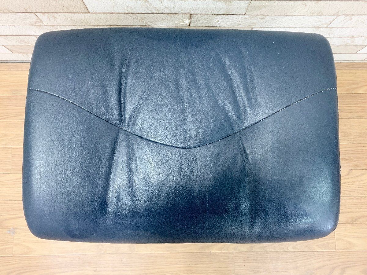 ◇エコーネス Ekornes 本革 ストレスチェア オットマン フットスツール