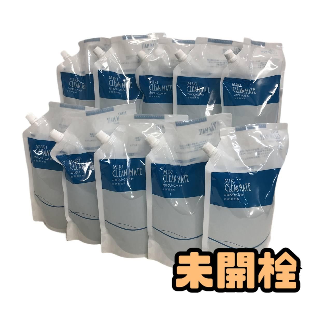 ★未開栓★ 台所用洗剤 三基商事 ミキ クリーンメイト 詰め換え用 1000mL ×10点 BZN086725相