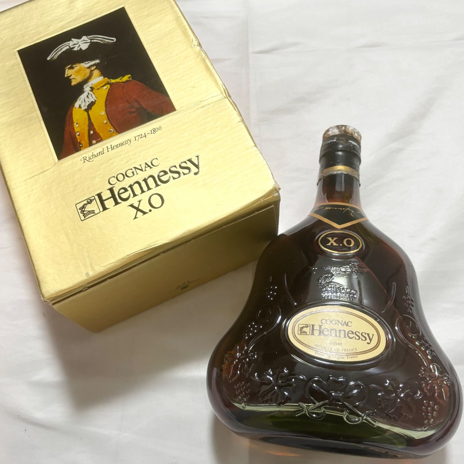 飲料・酒 未開栓 Hennessy ヘネシー X.O. コニャック 700ml 箱付