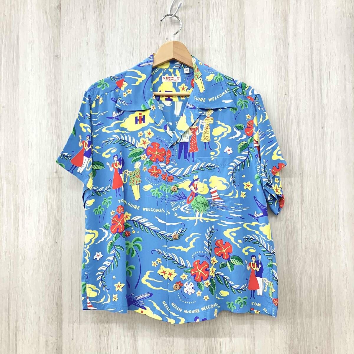 サンサーフ バンブー アロハ 竹 SUNSURF SS32167　BAMBOO サンサーフ バンブー アロハ 竹 SUNSURF SS32167 BAMBOO 半袖アロハ