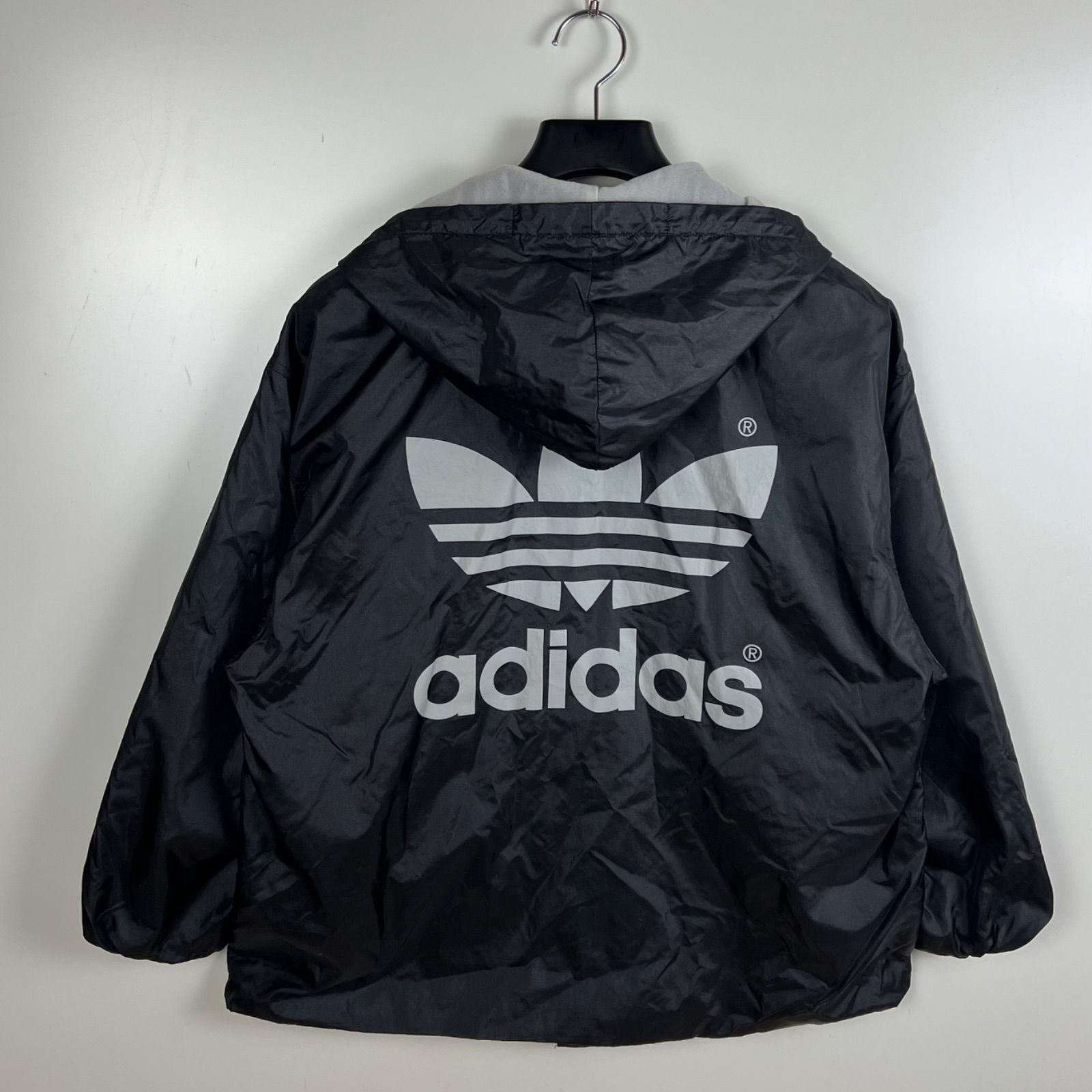 adidas 80s 90s DESCENTE vintage trefoil nylon jacket 160 