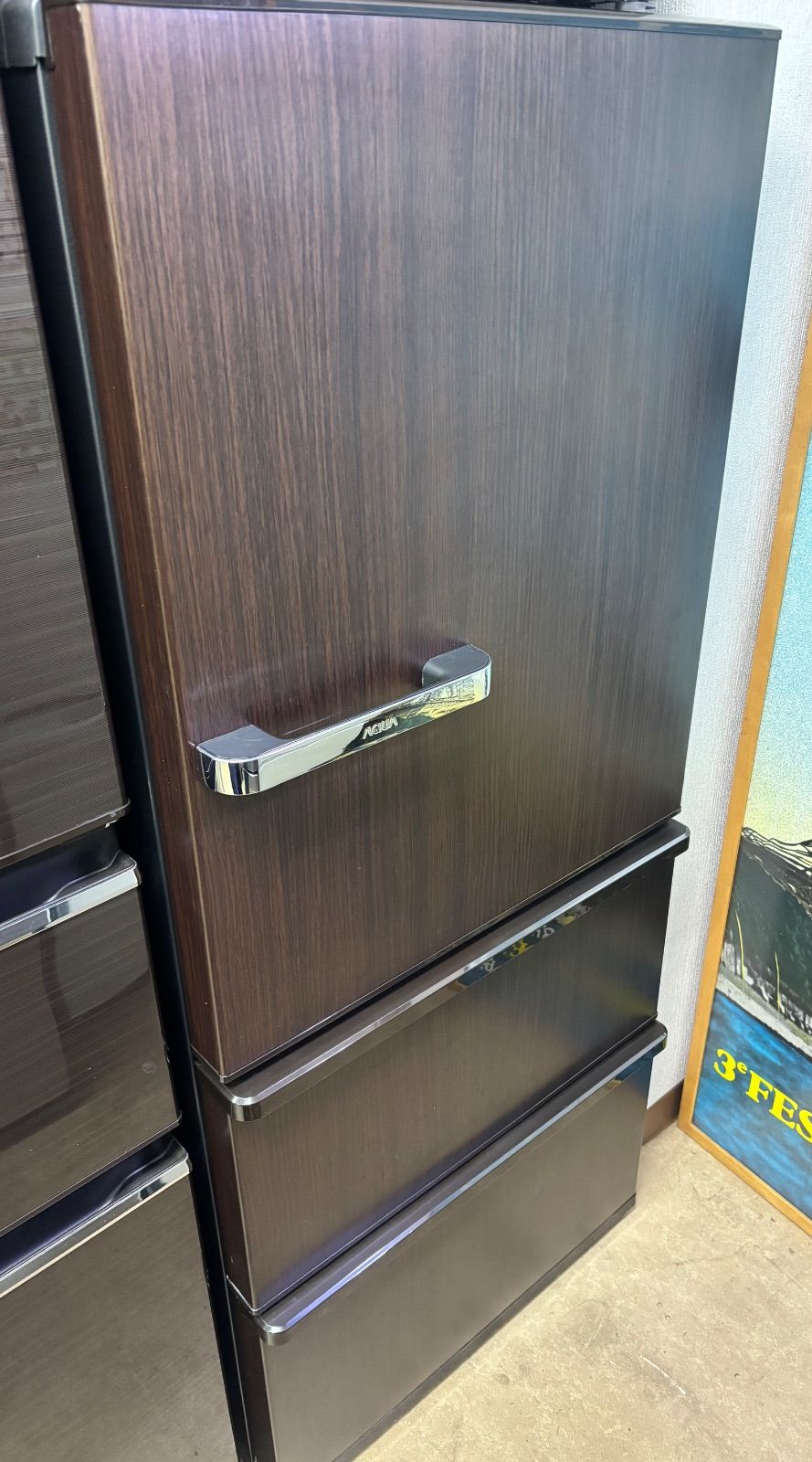 ◇AQUA 冷蔵庫 272L ウッドブラウン AQR-SV27J(T) | Buyee 通販購入