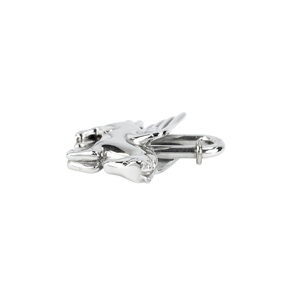 エルメス □美品□ ペガサス カデナ バッグ チャーム キーホルダー SS