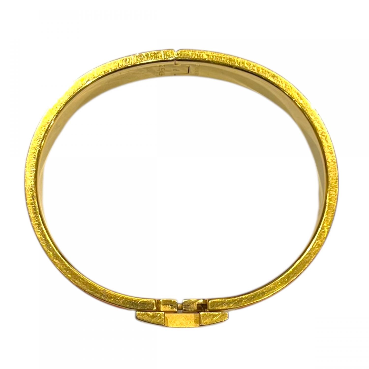 中古】 HERMES エルメス バングル クリッククラックH ブレスレット PM