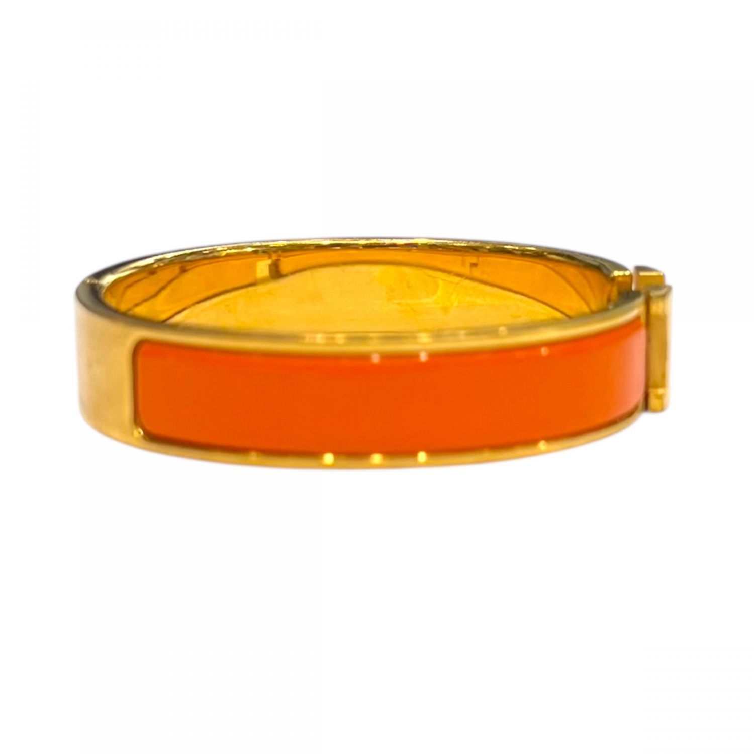 中古】 HERMES エルメス バングル クリッククラックH ブレスレット PM 