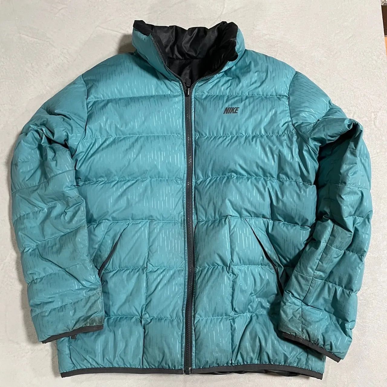 NIKEのリバーシブルダウンジャケット XL - メルカリ