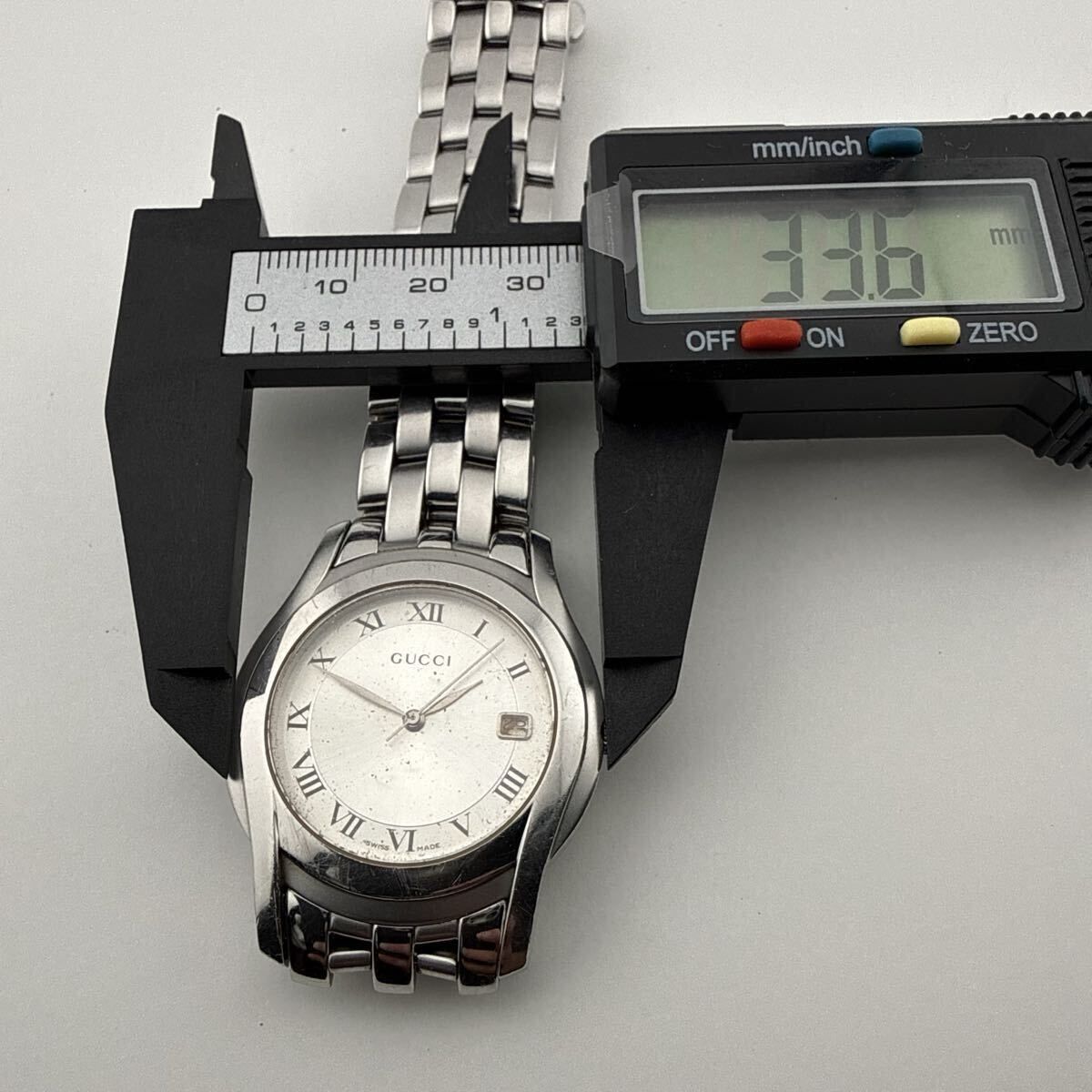 ジャンク】GUCCI グッチ 5500M メンズ ボーイズ 腕時計 / Wristwatch