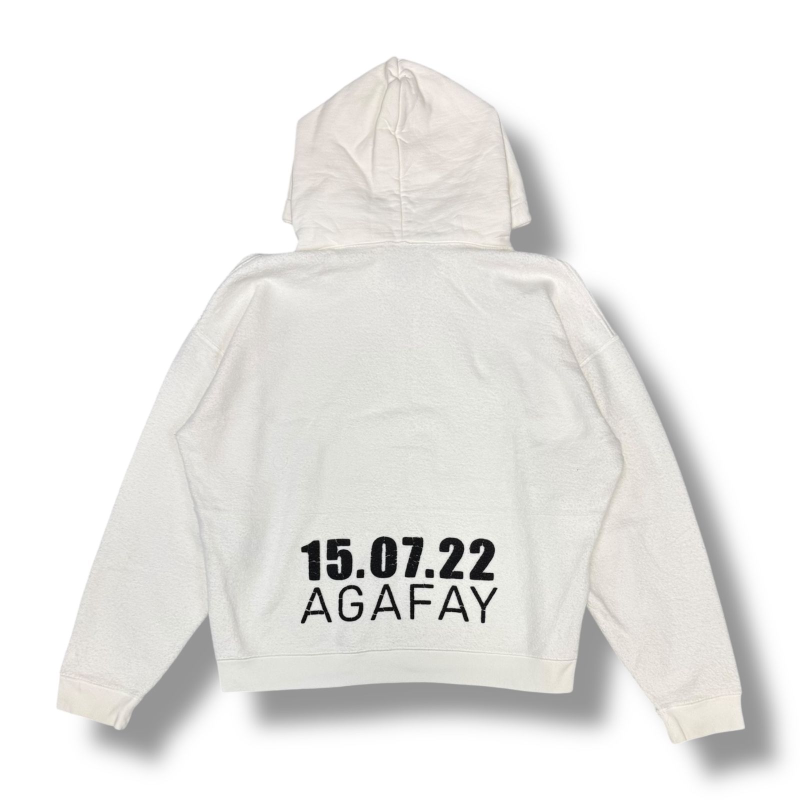 国内正規 SAINT LAURENT PARIS Printed Hoodie プリントフーディ