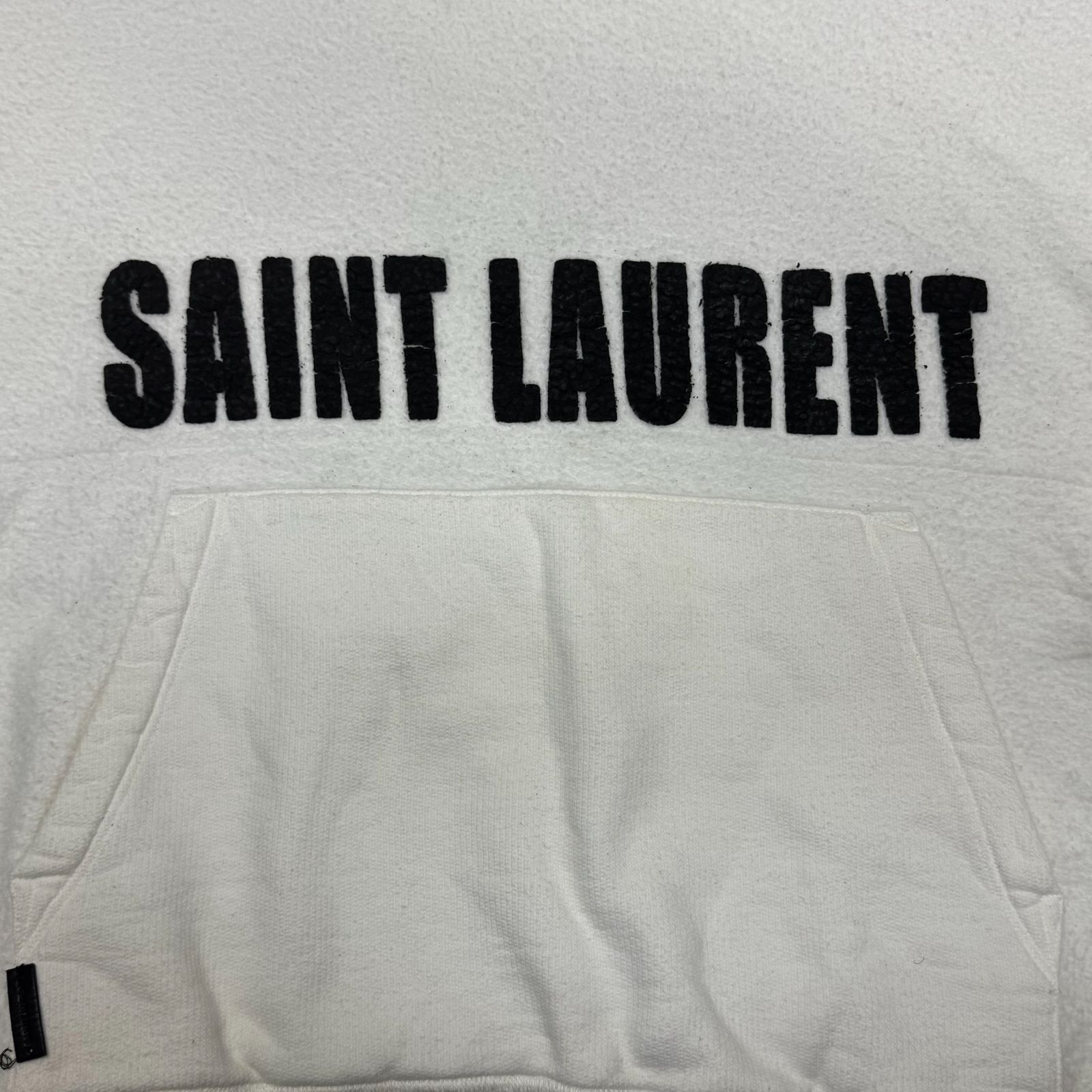 国内正規 SAINT LAURENT PARIS Printed Hoodie プリントフーディ