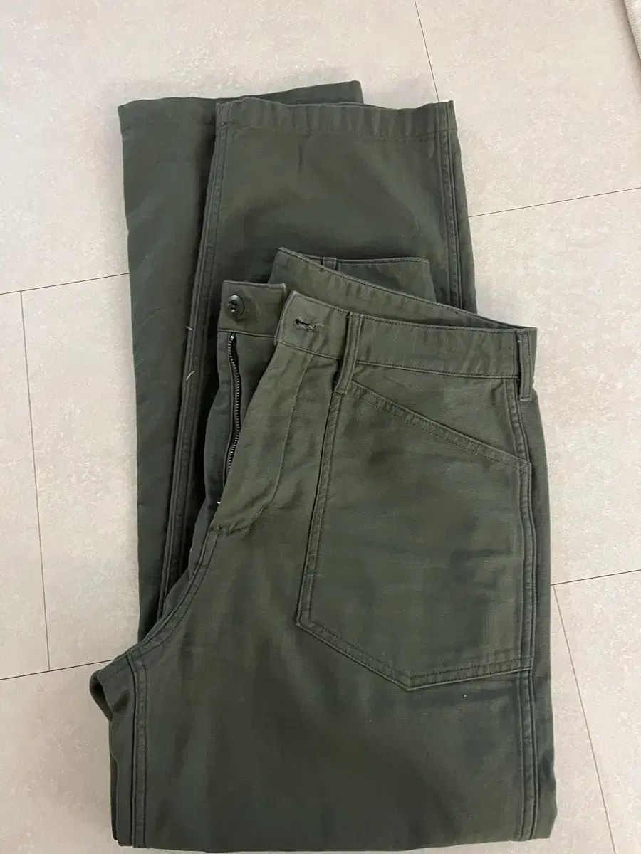 MUSINSA ベイカー パンツ カーキ 31 新作，100%新品