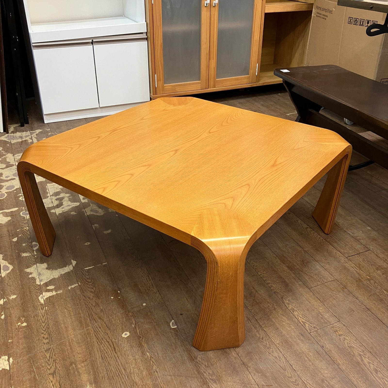 天童木工 Tendo ローテーブル W140cm センターテーブル　アンティーク 天童木工 Tendo センターテーブル 座卓 ローテーブル 湘南台店 - メルカリ