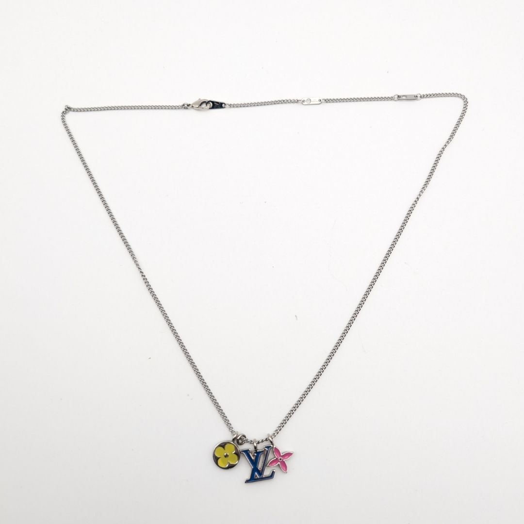 極美品 ルイヴィトン インスティンクト シルバー マルチカラー