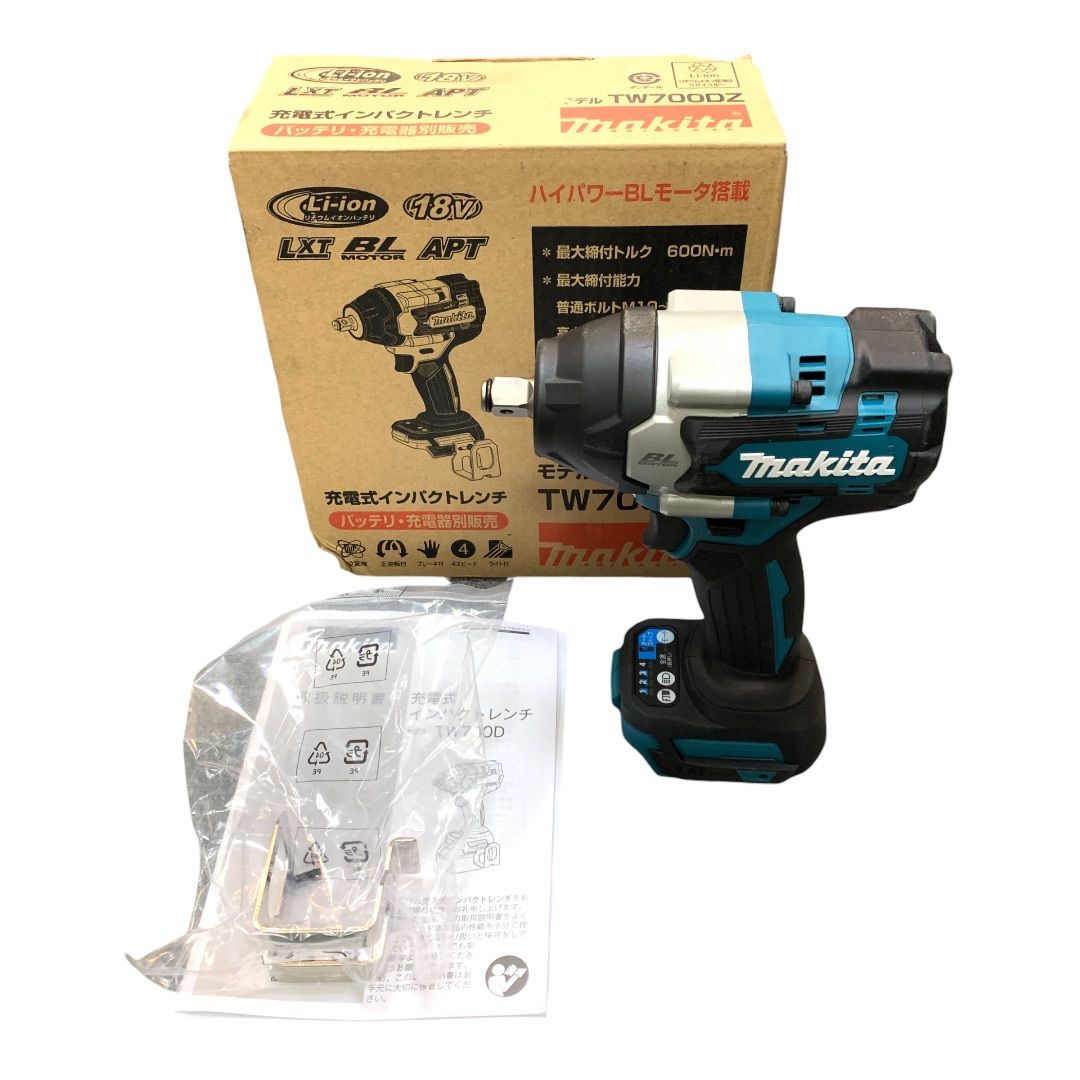 中古品 makita マキタ 18V 充電式インパクトレンチ 12.7sq TW450D Z ③ 