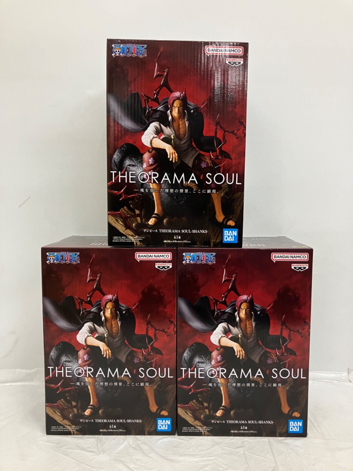 未開封 BANPRESTO ONE PIECE ワンピース THEORAMA SOUL SHANKS 