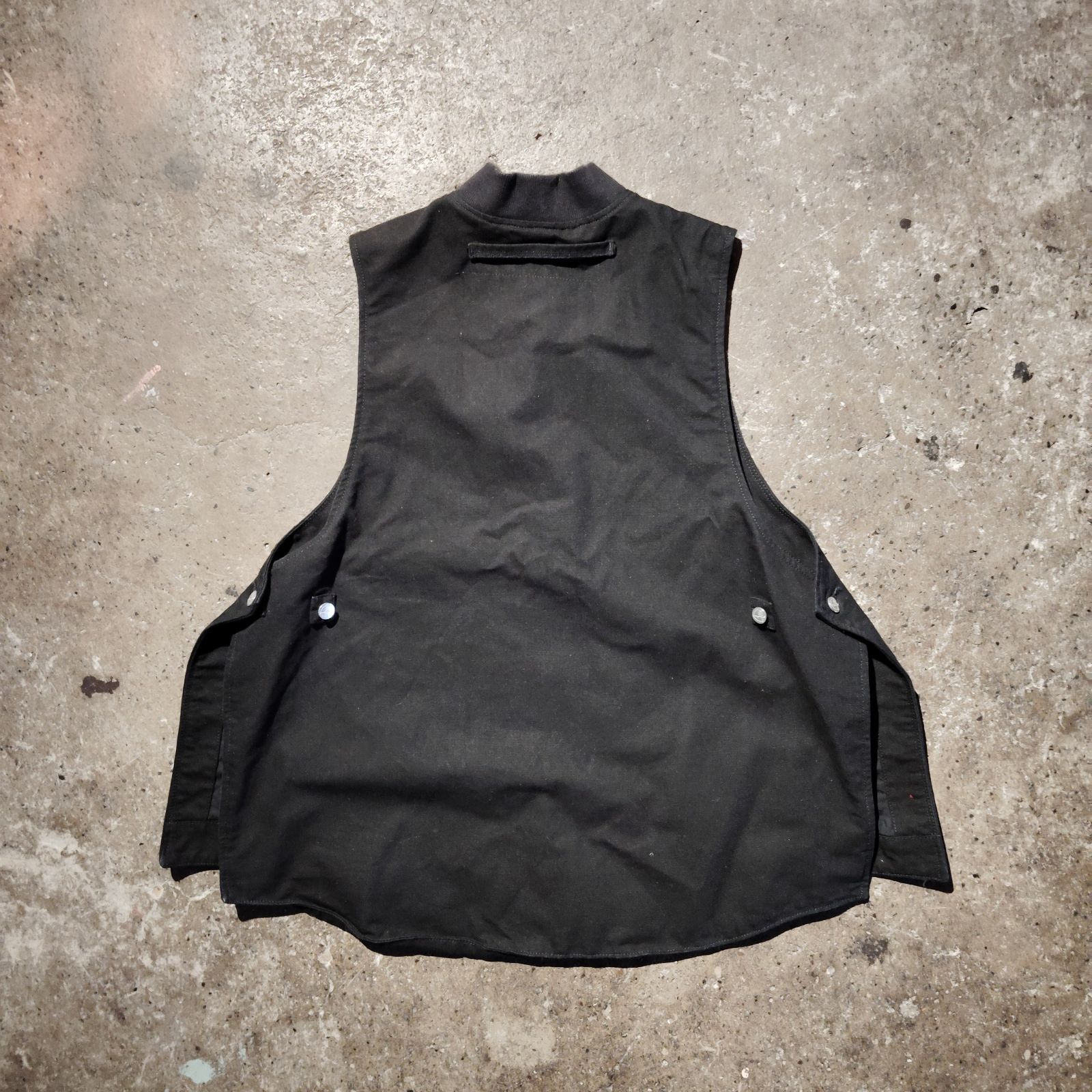 Toogood × carhartt WIP ANTIQUE DEALER × CLASSIC VEST S BLACK 