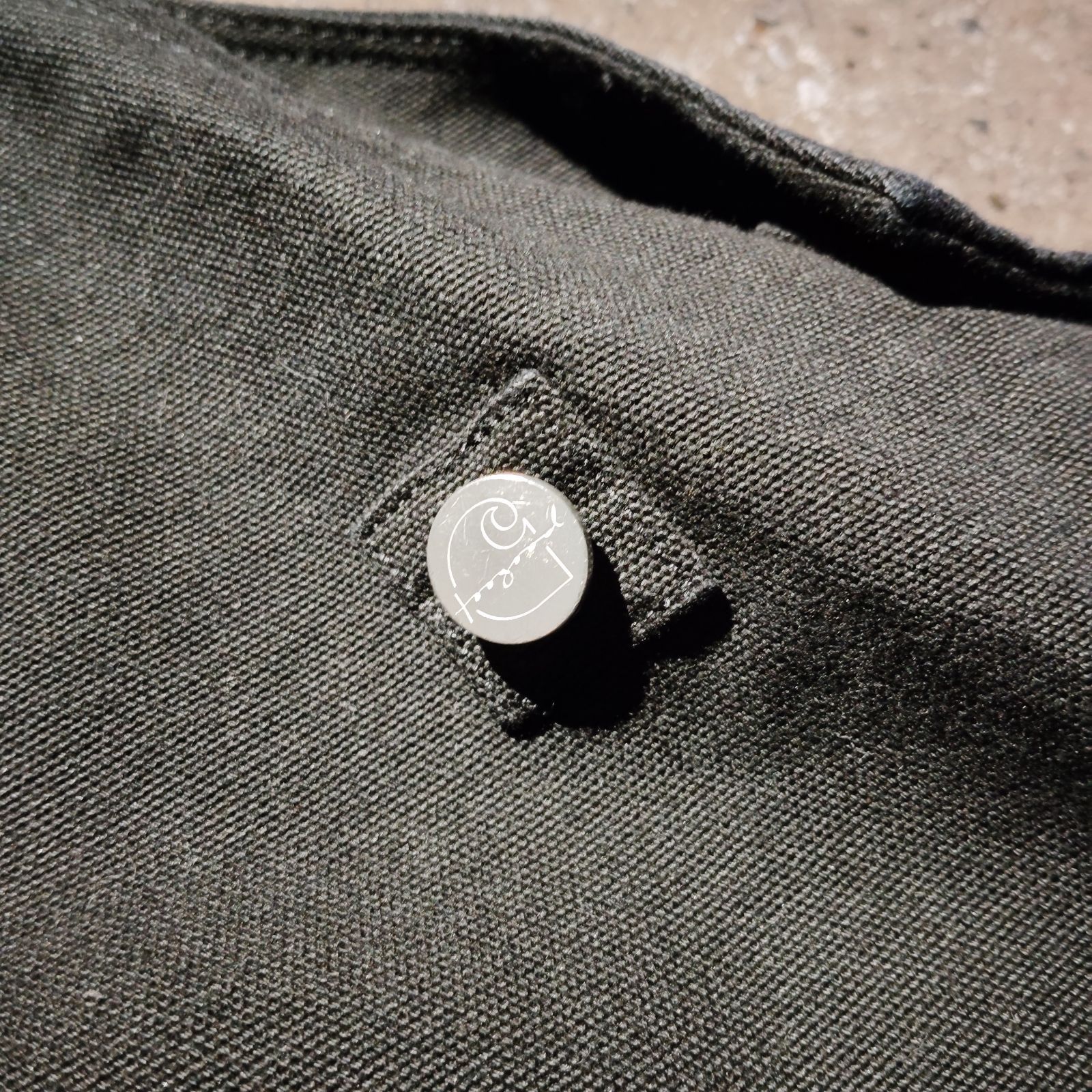 Toogood × carhartt WIP ANTIQUE DEALER × CLASSIC VEST S BLACK 