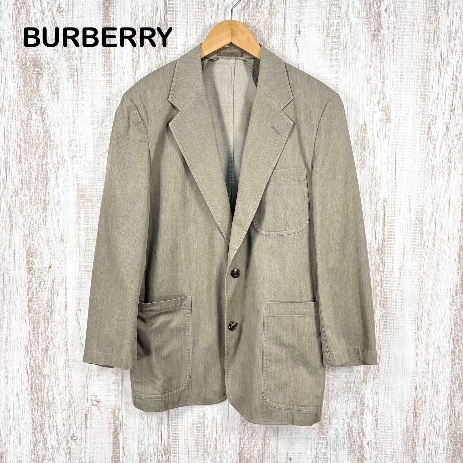 BURBERRY LONDON バーバリーロンドン 2B コットン テーラード