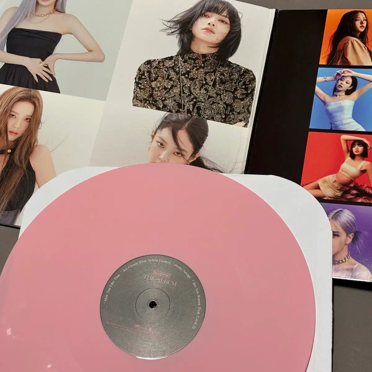 BLACKPINK(ブラックピンク・ブルピン) The Album ピンク COLOR LP