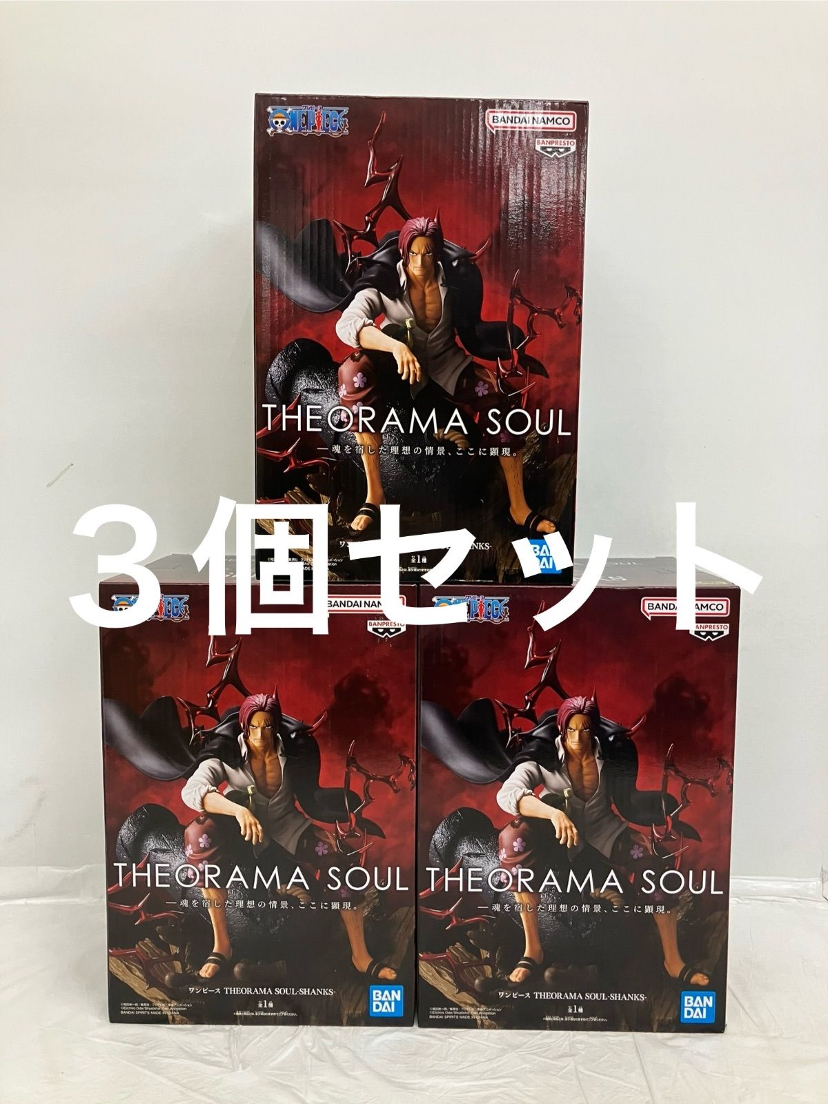 未開封 BANPRESTO ONE PIECE ワンピース THEORAMA SOUL SHANKS 