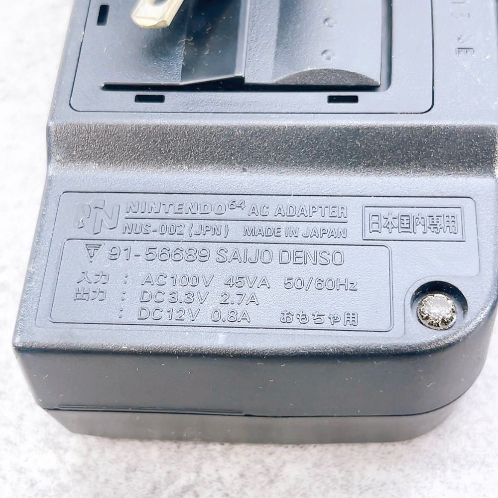 送料無料，得価】 H-458 任天堂 Nintendo 64 本体 NUS-001(JPN) クリア